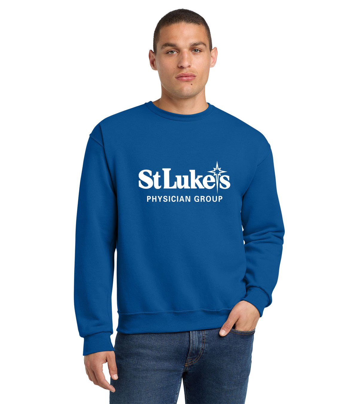 Jerzees NuBlend Crewneck Sweatshirt - 562M - SLPG