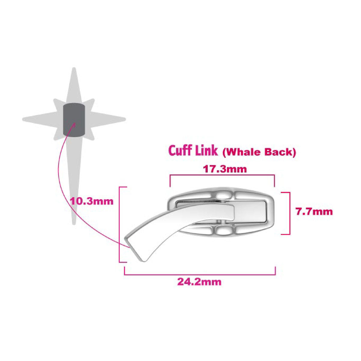 St Luke's Cufflink Set