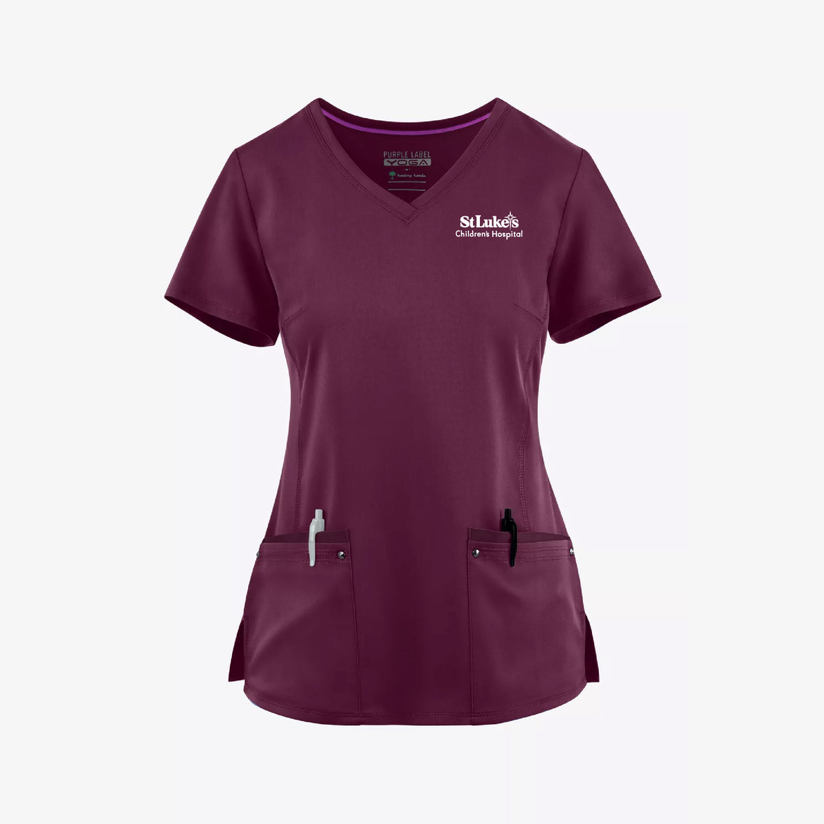 Healing Hands Purple Label Juliet Women's 2-Pocket STRETCH Princess Seam Scrub Top - 2245