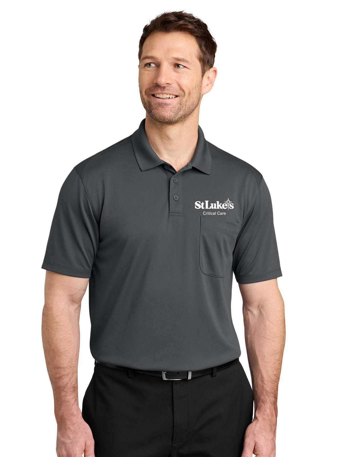 Port Authority Wearever Performance Pique Pocket Polo - K240P - PC-Care