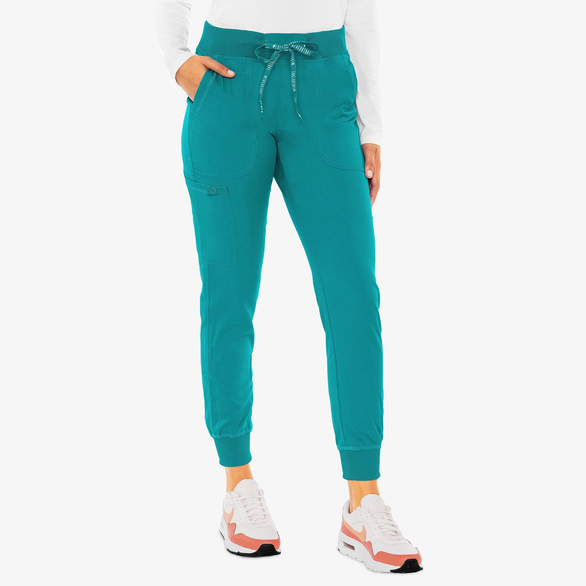 Med Couture Touch Jogger Yoga Pant - MC7710- Petite