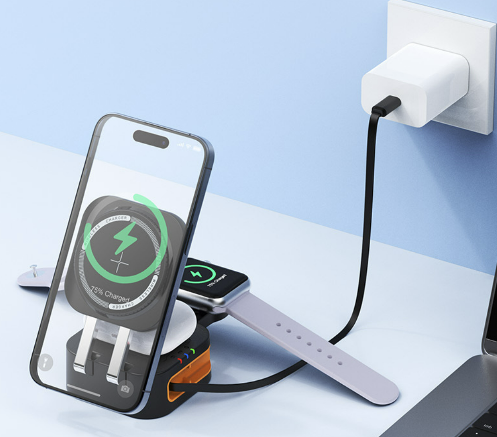 3-in-1 Folding Charger
