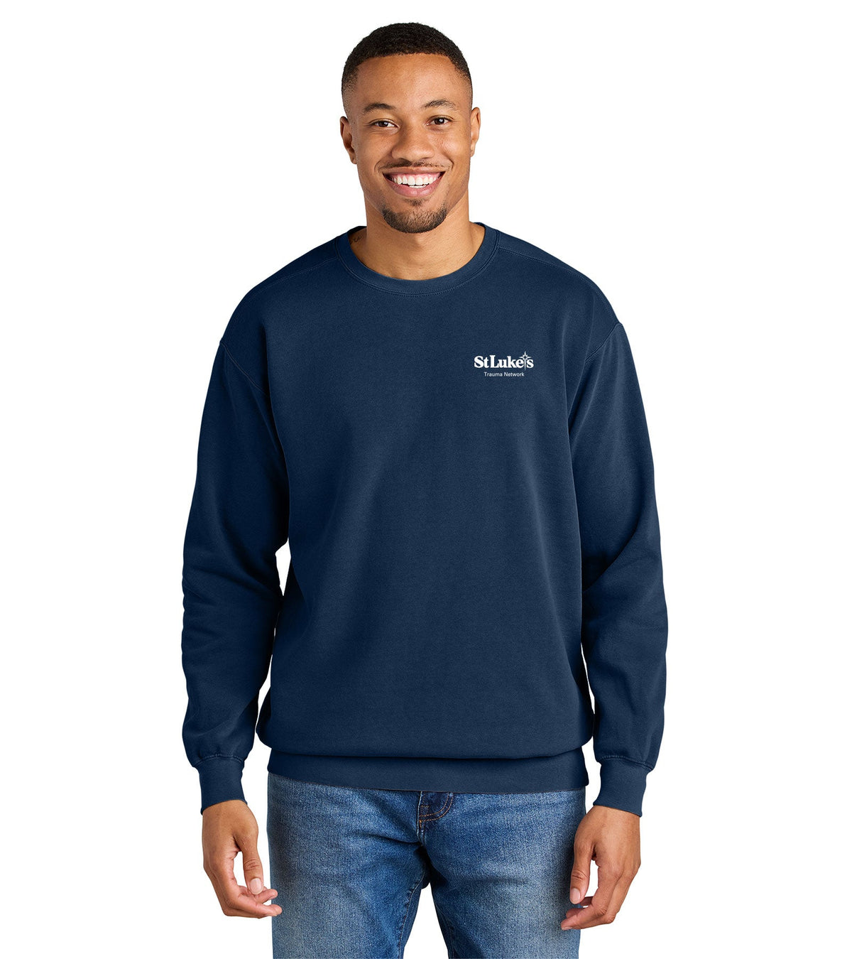 Comfort Colors ® Ring Spun Crewneck Sweatshirt - 1566 - Trauma