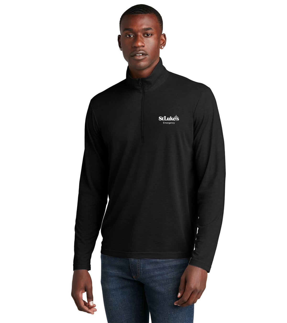 Men's Sport-Tek PosiCharge Tri-Blend Wicking 1/4-Zip Pullover - ST407 - Allentown ED
