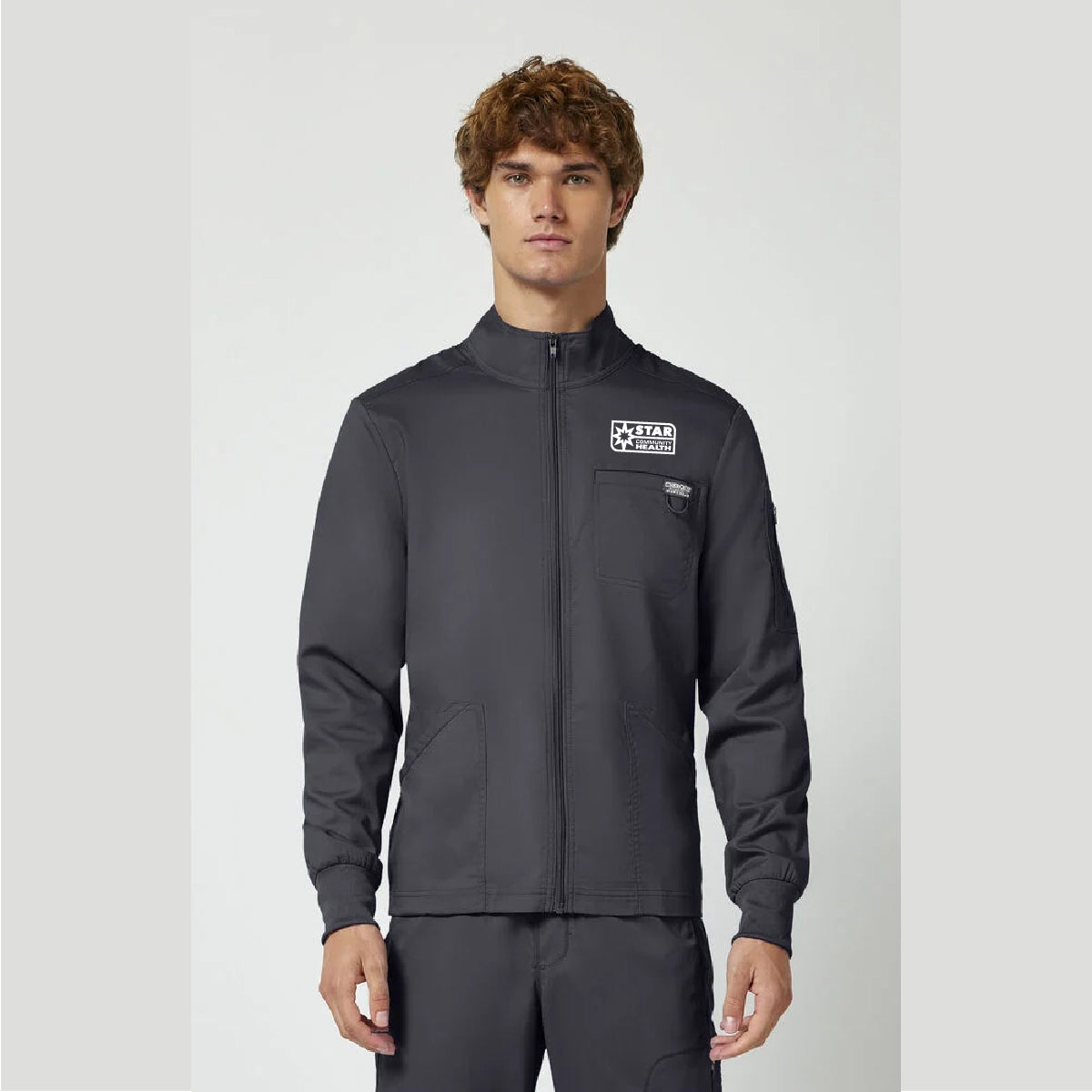 Cherokee Men's Zip Front Scrub Jacket - WW320