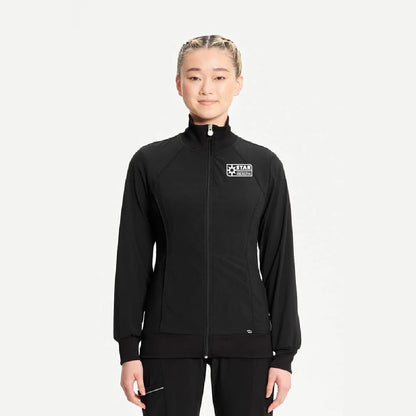 Cherokee Women's Zip Front Warm Up Scrub Jacket - CK-2391A