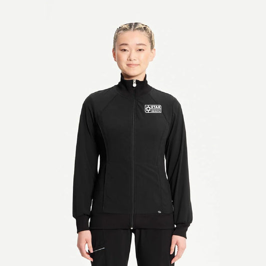 Cherokee Women's Zip Front Warm Up Scrub Jacket - CK-2391A