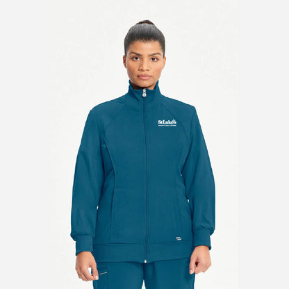 Cherokee Women's Zip Front Warm Up Scrub Jacket - CK-2391A