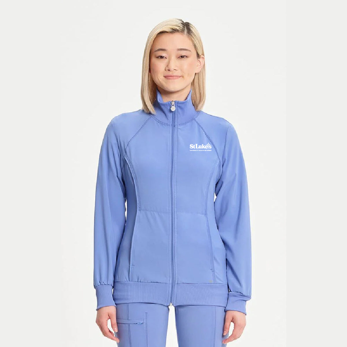 Cherokee Women's Zip Front Warm Up Scrub Jacket - CK-2391A
