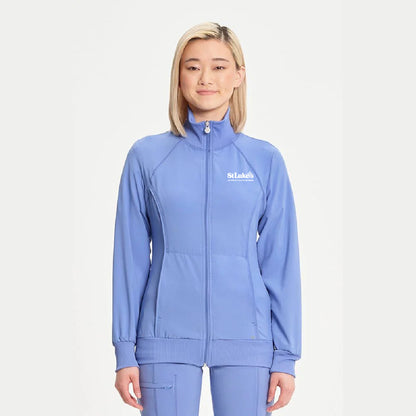 Cherokee Women's Zip Front Warm Up Scrub Jacket - CK-2391A