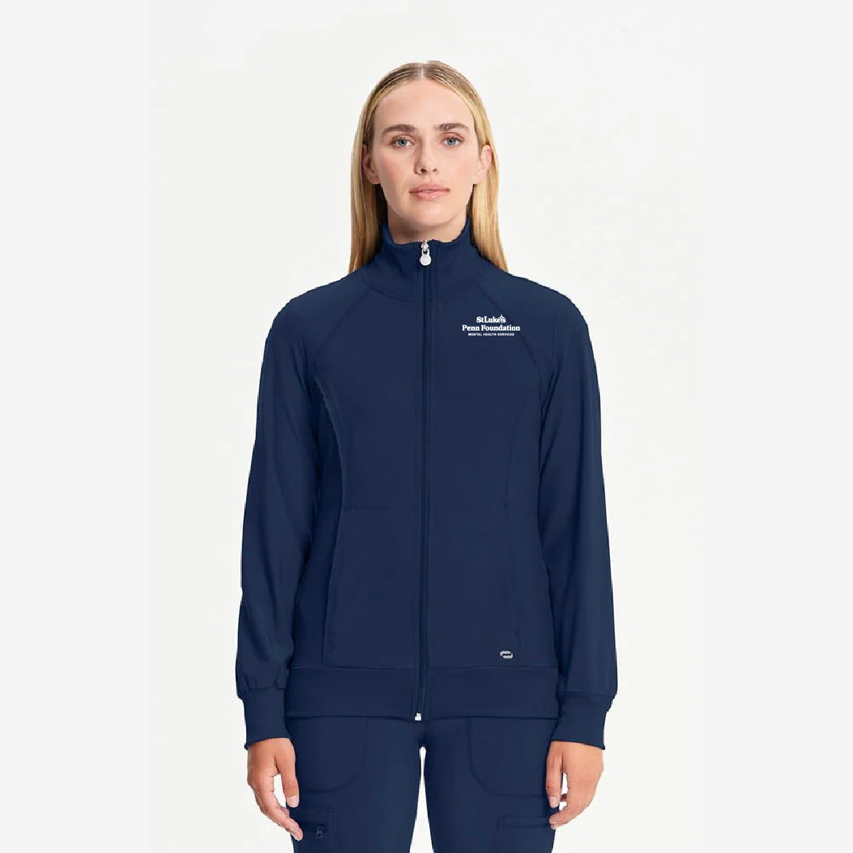 Cherokee Women's Zip Front Warm Up Scrub Jacket - CK-2391A