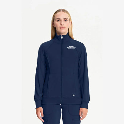 Cherokee Women's Zip Front Warm Up Scrub Jacket - CK-2391A