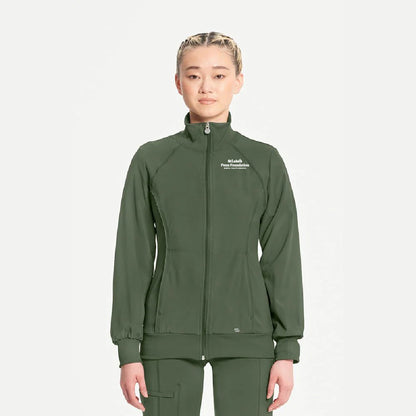 Cherokee Women's Zip Front Warm Up Scrub Jacket - CK-2391A