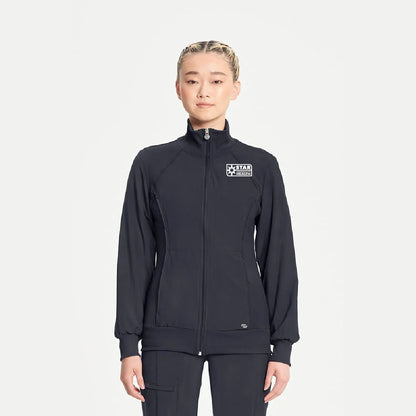 Cherokee Women's Zip Front Warm Up Scrub Jacket - CK-2391A