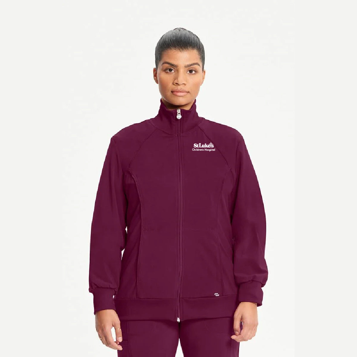 Cherokee Women's Zip Front Warm Up Scrub Jacket - CK-2391A