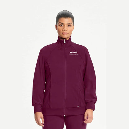 Cherokee Women's Zip Front Warm Up Scrub Jacket - CK-2391A