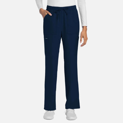 Cherokee Women's Mid Rise Drawstring Trouser Cargo Pant - CK272A - Regular