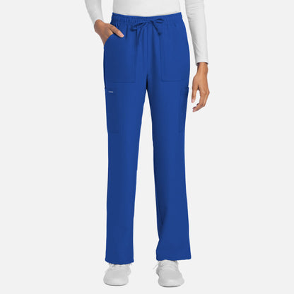 Cherokee Women's Mid Rise Drawstring Trouser Cargo Pant - CK272A - Regular