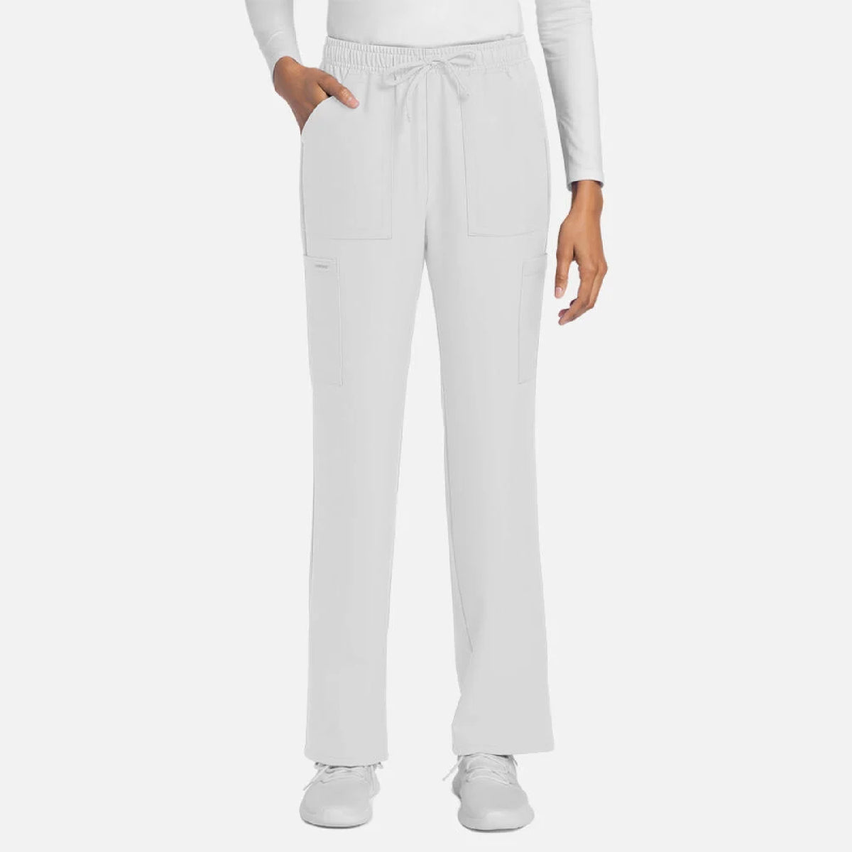 Cherokee Women's Mid Rise Drawstring Trouser Cargo Pant - CK272A - Regular