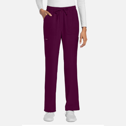 Cherokee Women's Mid Rise Drawstring Trouser Cargo Pant - CK272A - Regular