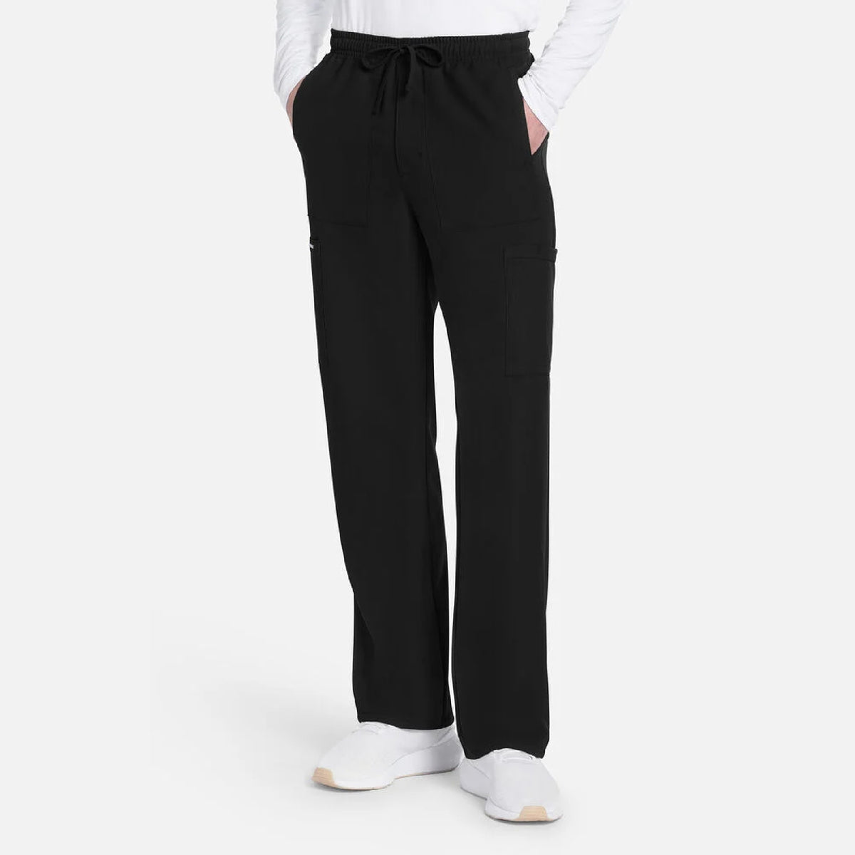 Cherokee Men's Mid-Rise Zip Fly Straight Leg Pant - CK279A