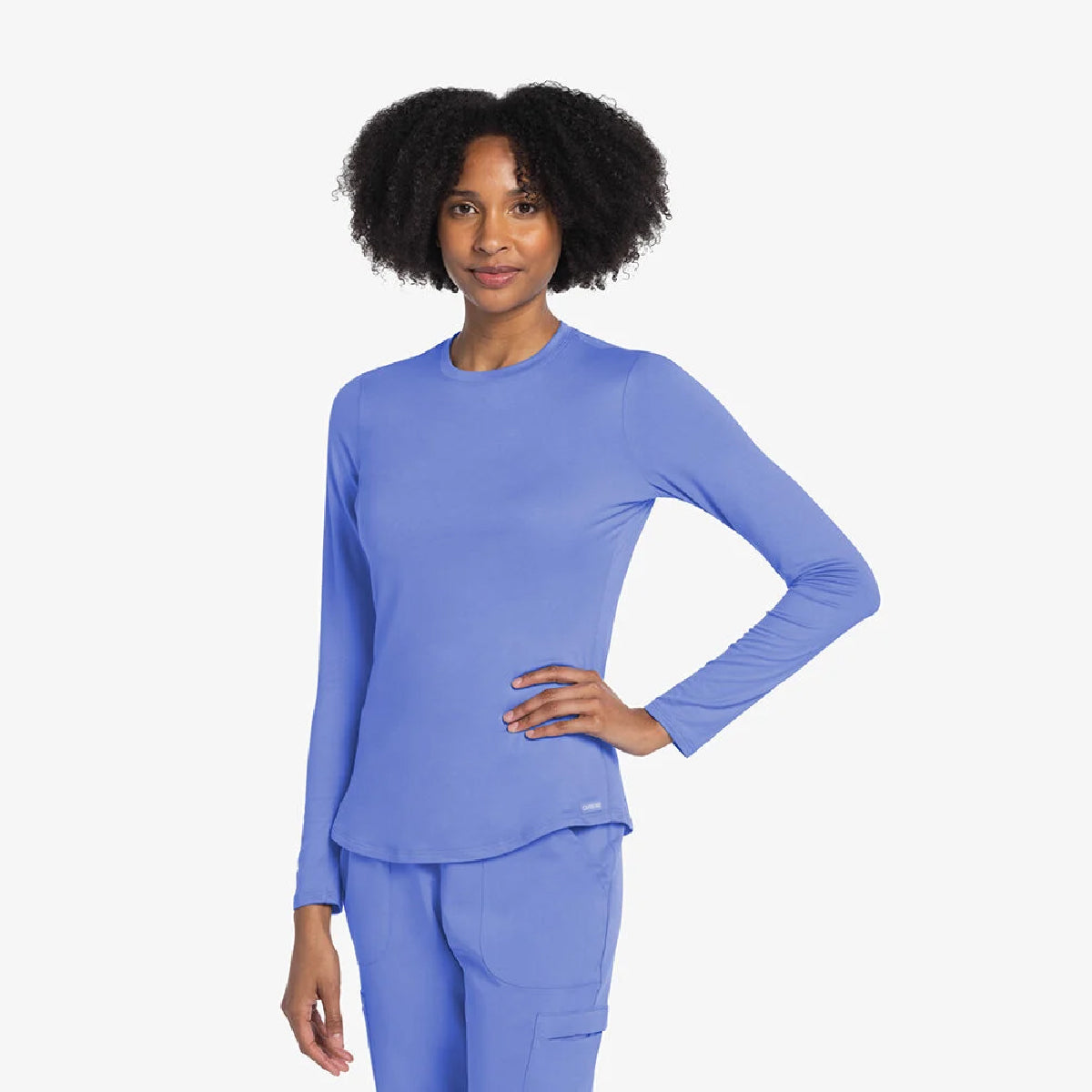Cherokee Women's Long Sleeve Underscrub Knit Tee (No Logo) - CK773