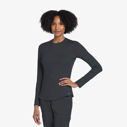 Cherokee Women's Long Sleeve Underscrub Knit Tee (No Logo) - CK773