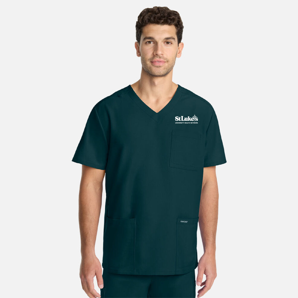 Cherokee Men's 3-Pocket V-Neck Top - CK783A