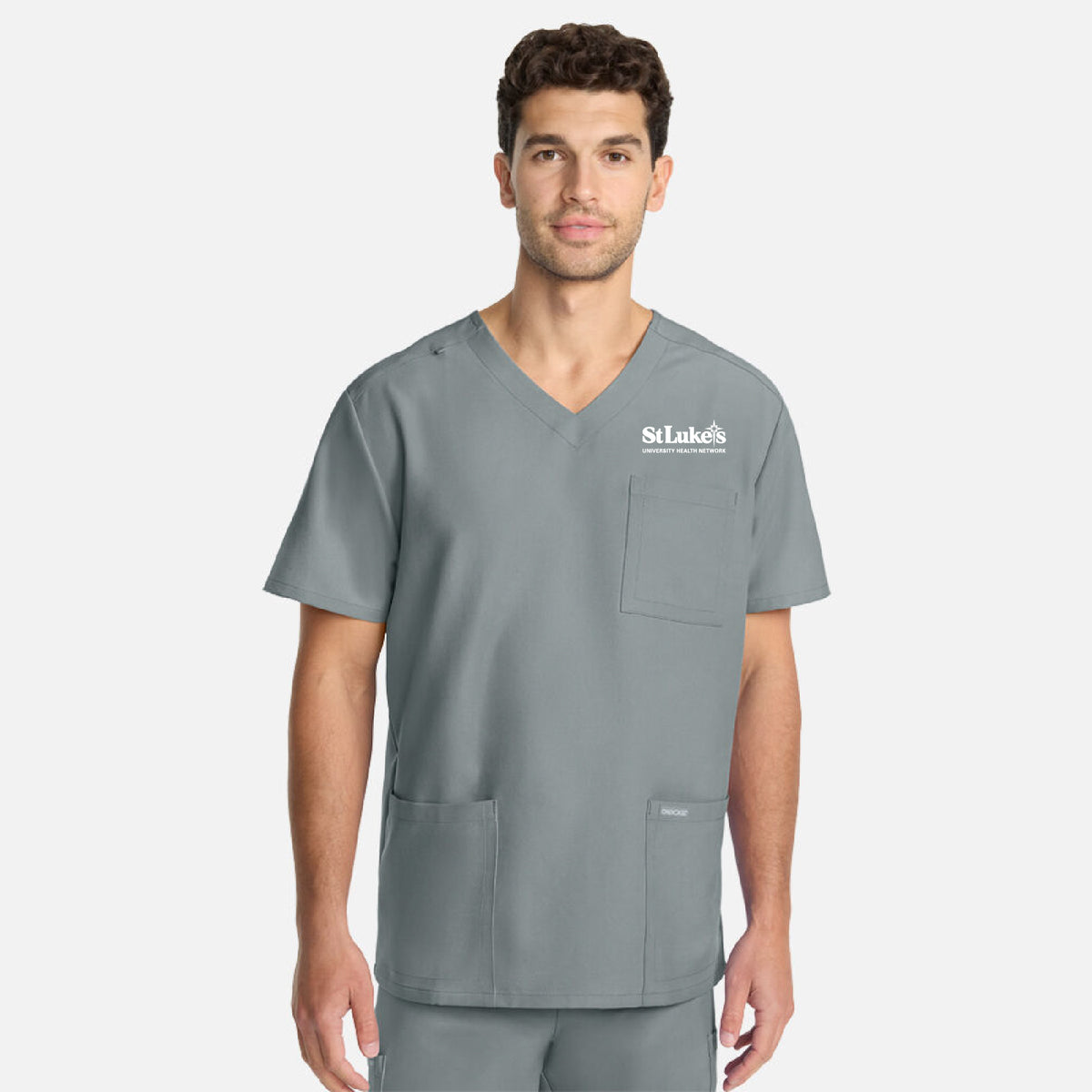 Cherokee Men's 3-Pocket V-Neck Top - CK783A