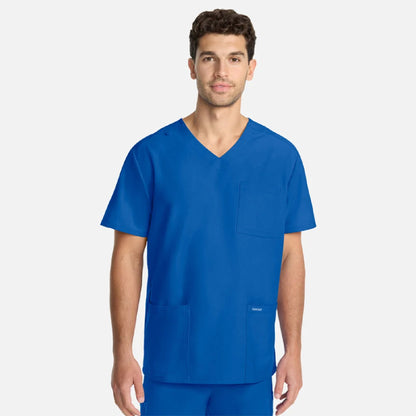 Cherokee Men's 3-Pocket V-Neck Top - CK783A