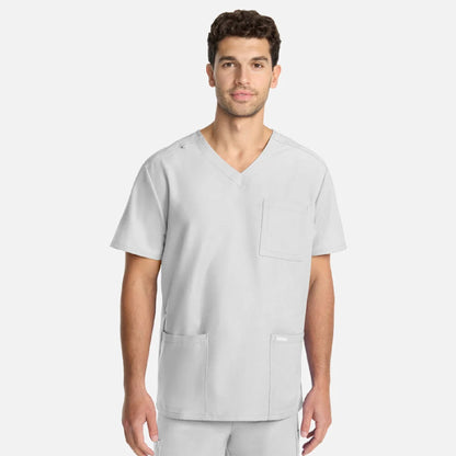 Cherokee Men's 3-Pocket V-Neck Top - CK783A