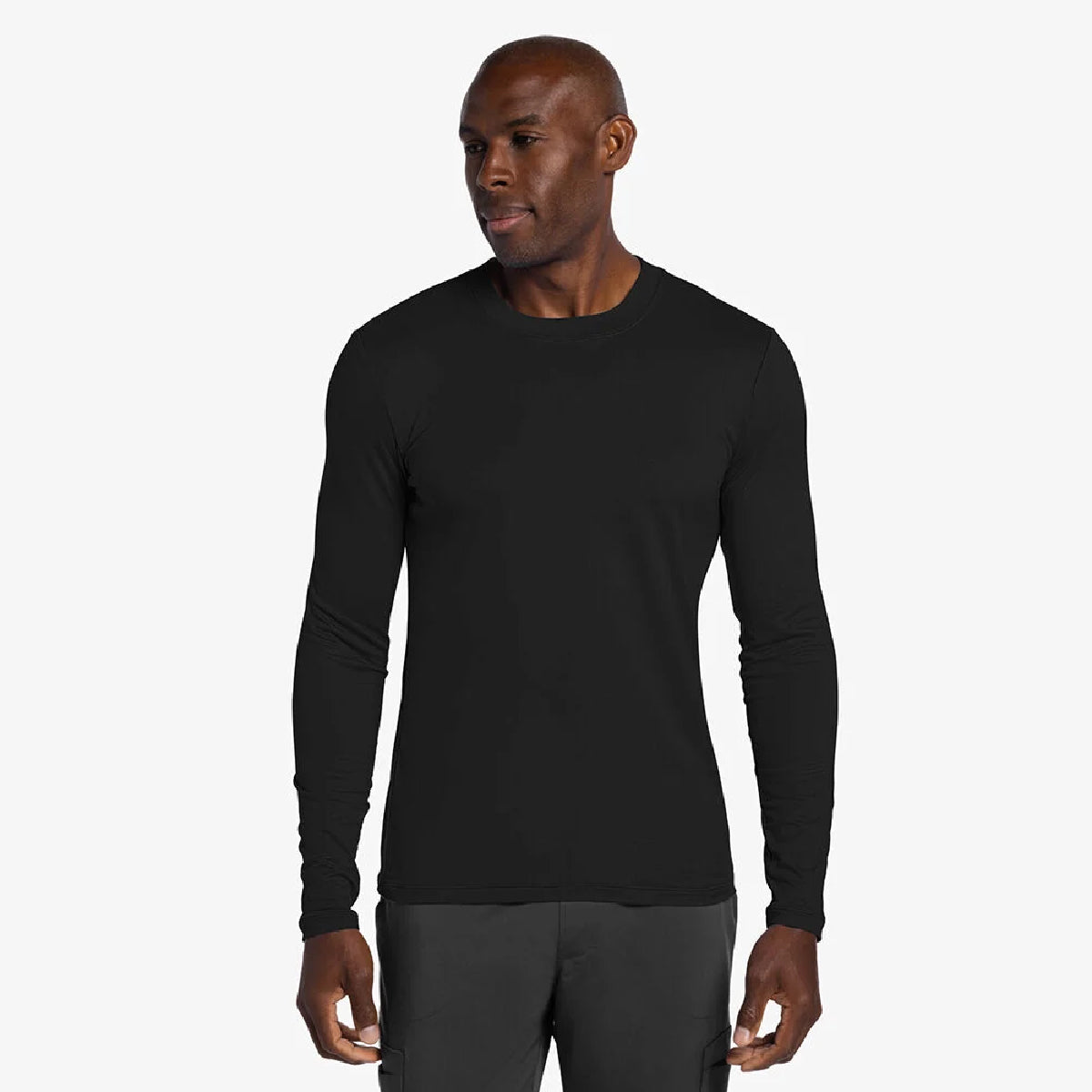 Cherokee Men's Long Sleeve Underscrub Knit Tee (No Logo) - CK807