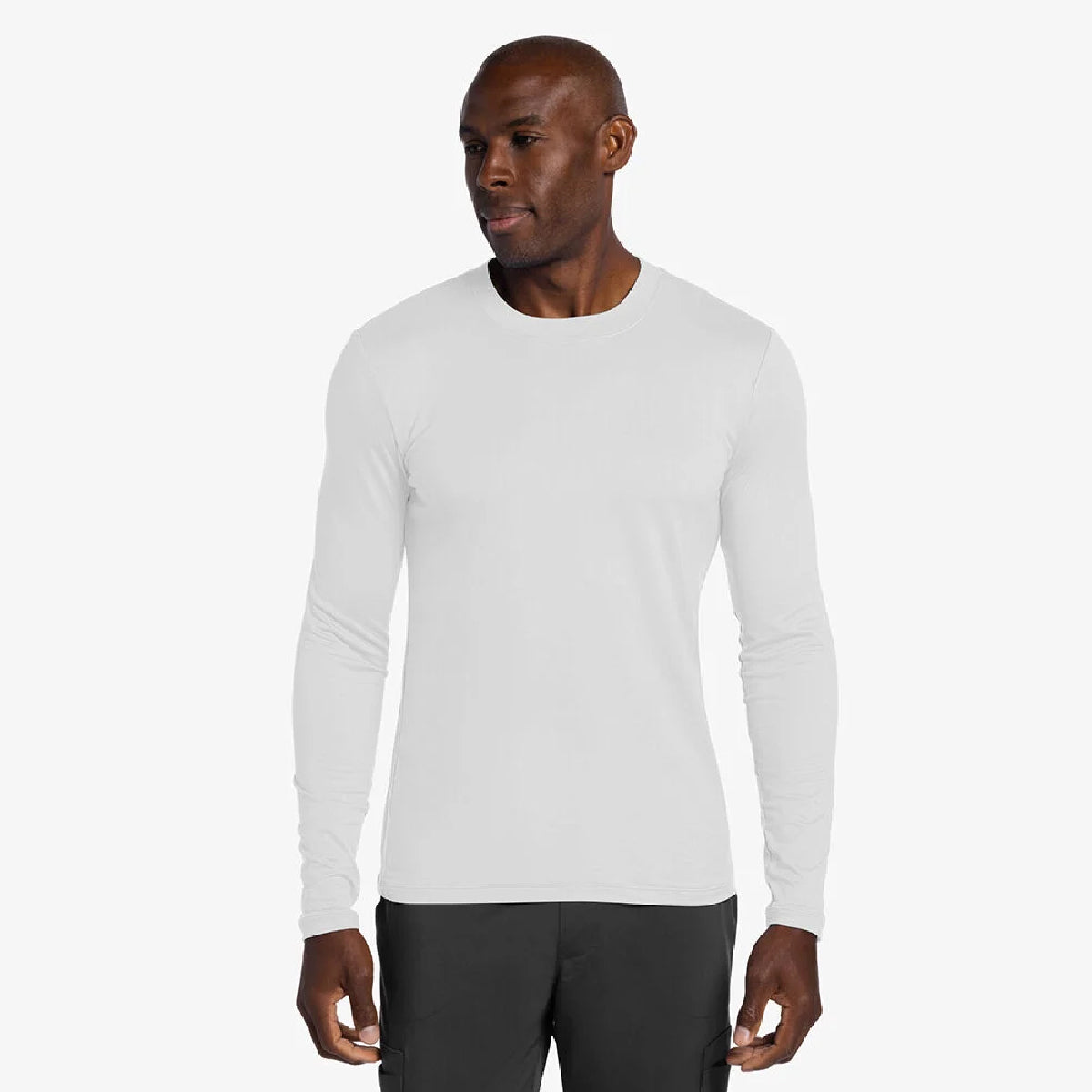 Cherokee Men's Long Sleeve Underscrub Knit Tee (No Logo) - CK807