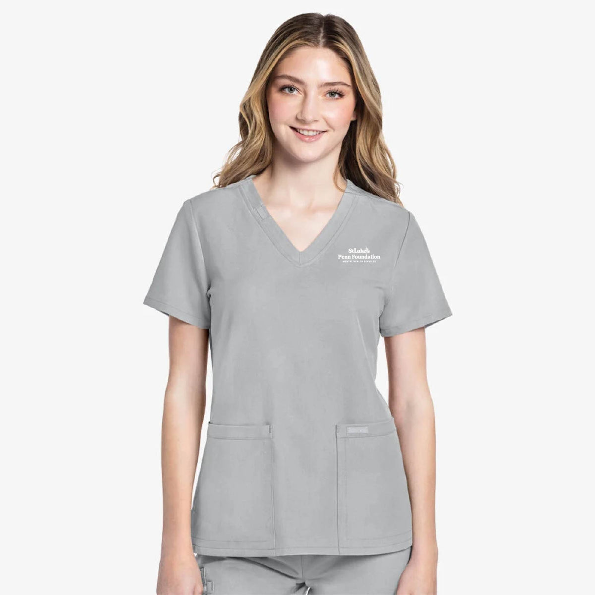 Cherokee Women's Rounded V-Neck Scrub Top - CK953A