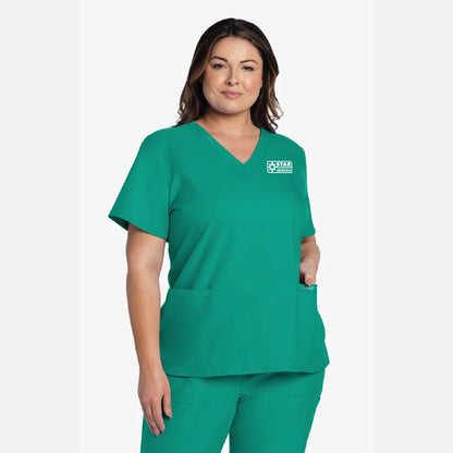 Cherokee Women's Rounded V-Neck Scrub Top - CK953A