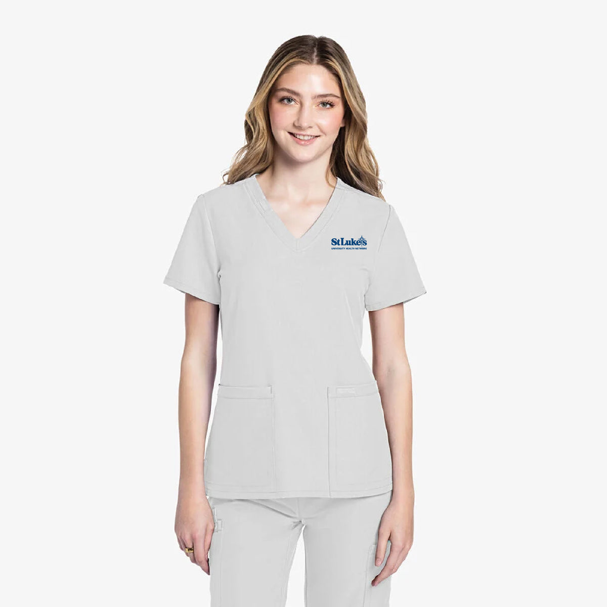 Cherokee Women's Rounded V-Neck Scrub Top - CK953A