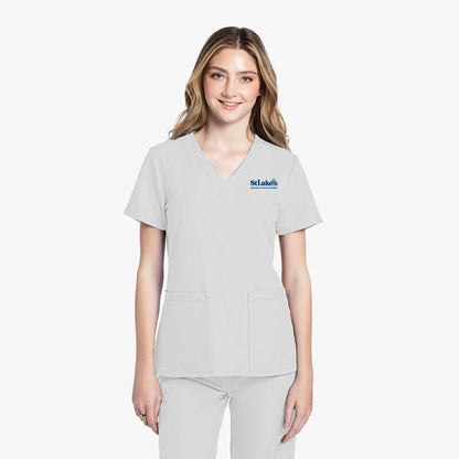 Cherokee Women's Rounded V-Neck Scrub Top - CK953A