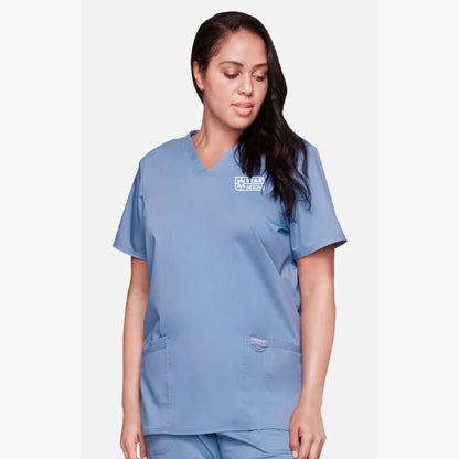 Cherokee Women's 3-Pocket V-Neck Stretch Scrub Top - WW620