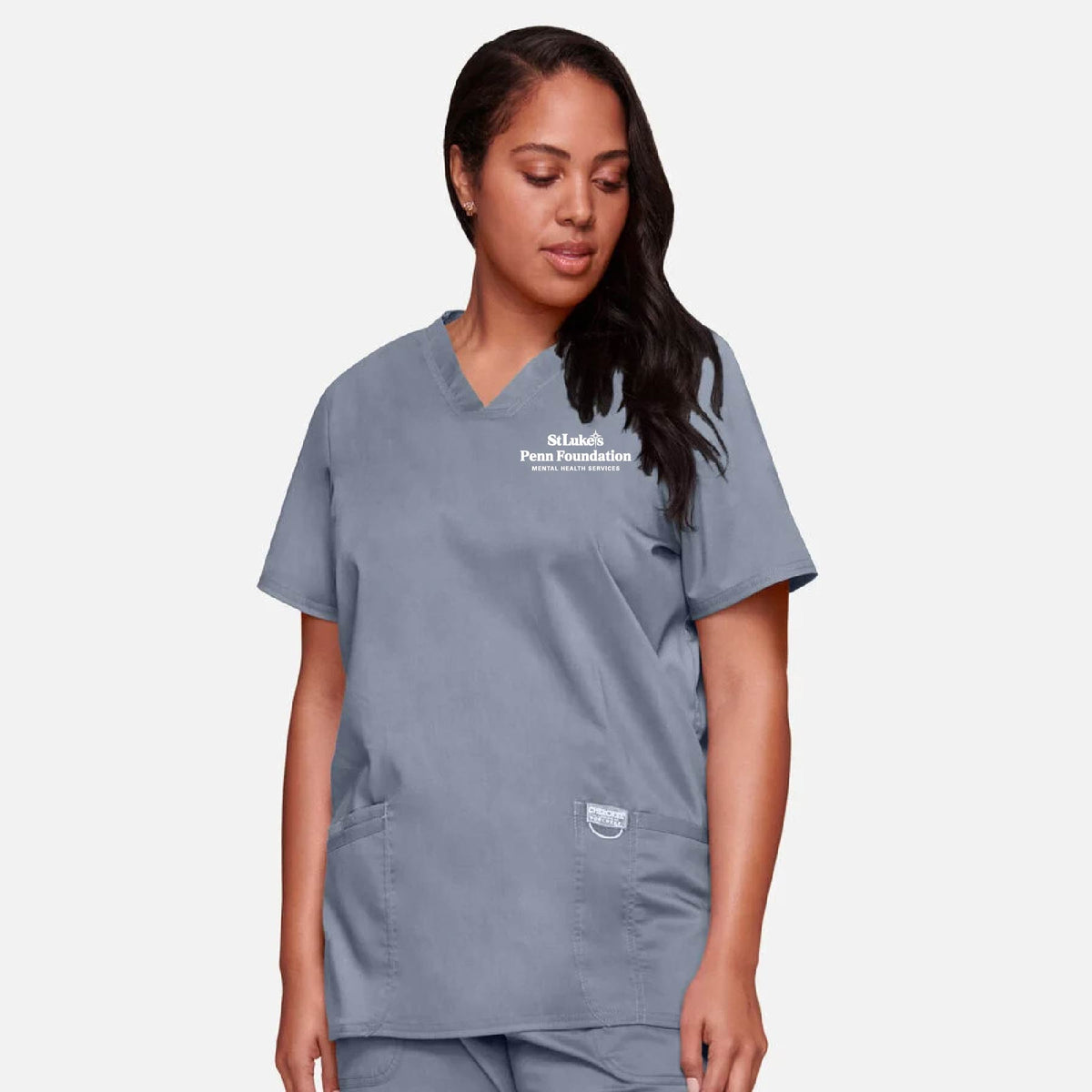 Cherokee Women's 3-Pocket V-Neck Stretch Scrub Top - WW620