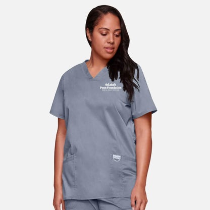 Cherokee Women's 3-Pocket V-Neck Stretch Scrub Top - WW620