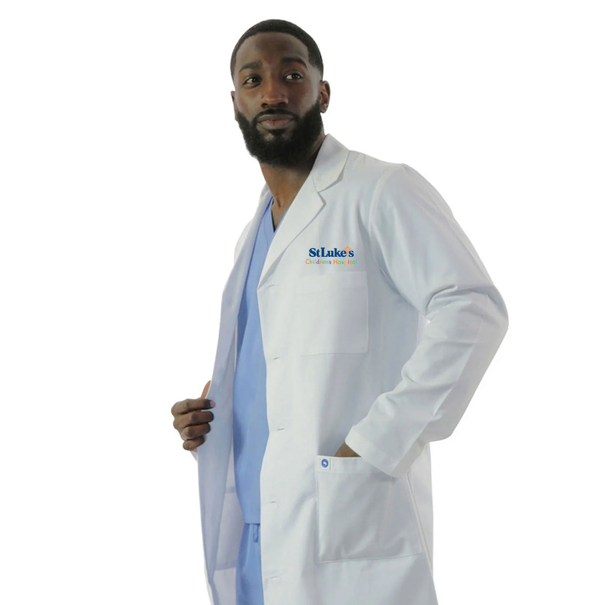 40” Unisex Antimicrobial Lab Coat - 400A