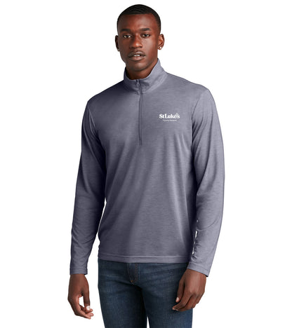 Men's Sport-Tek ® PosiCharge ® Tri-Blend Wicking 1/4-Zip Pullover - ST407 - Trauma