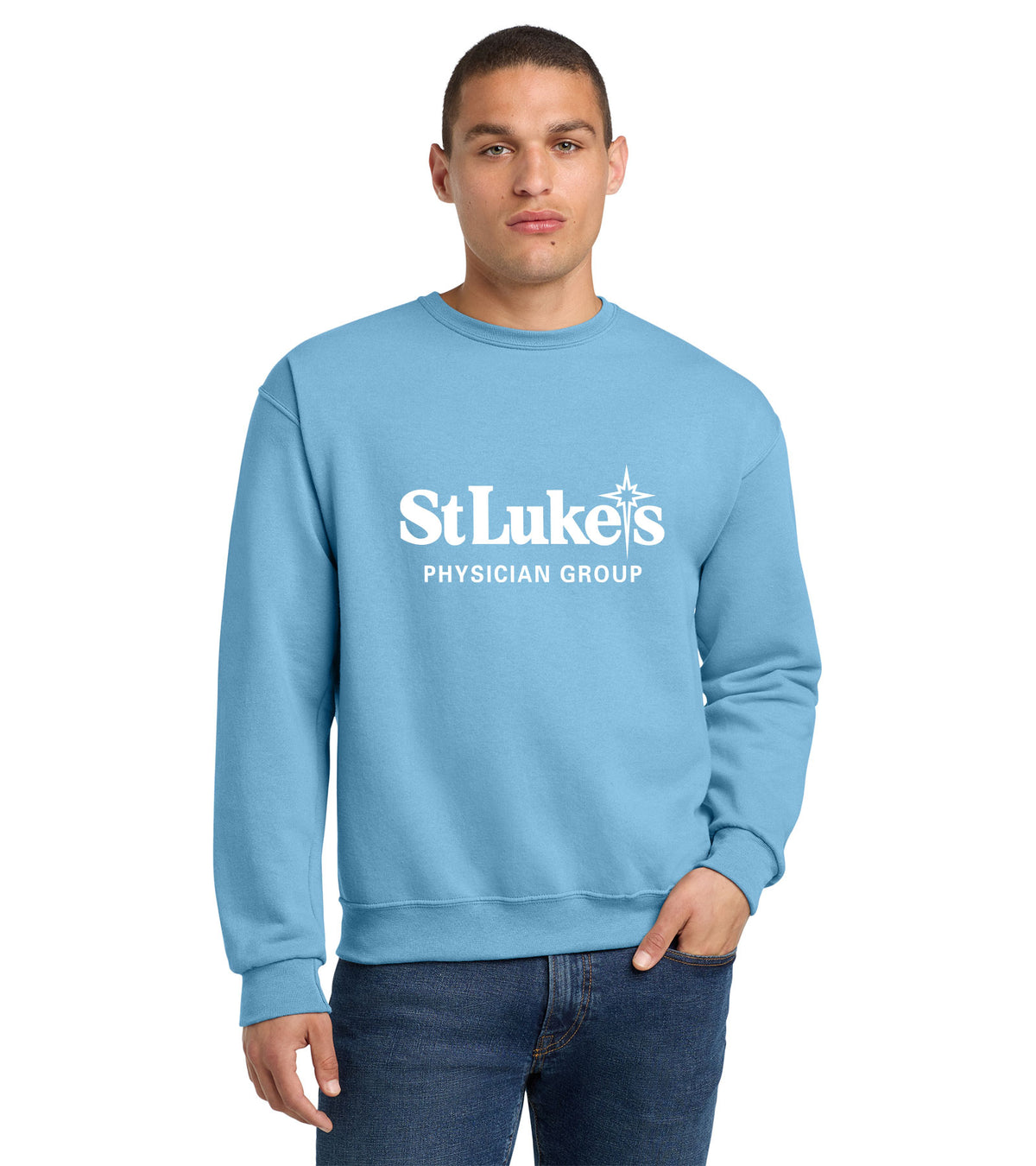 Jerzees NuBlend Crewneck Sweatshirt - 562M - SLPG