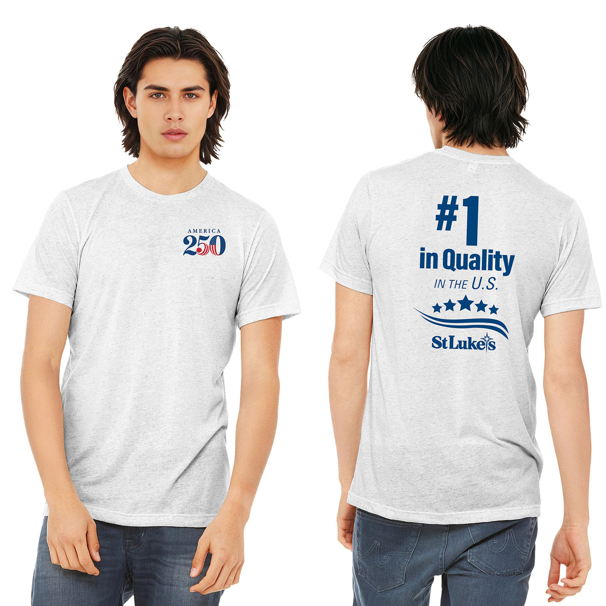 #1 in Quality/America 250th T-Shirts - BELLA+CANVAS Unisex Tri-blend Tee - BC3413-Quality