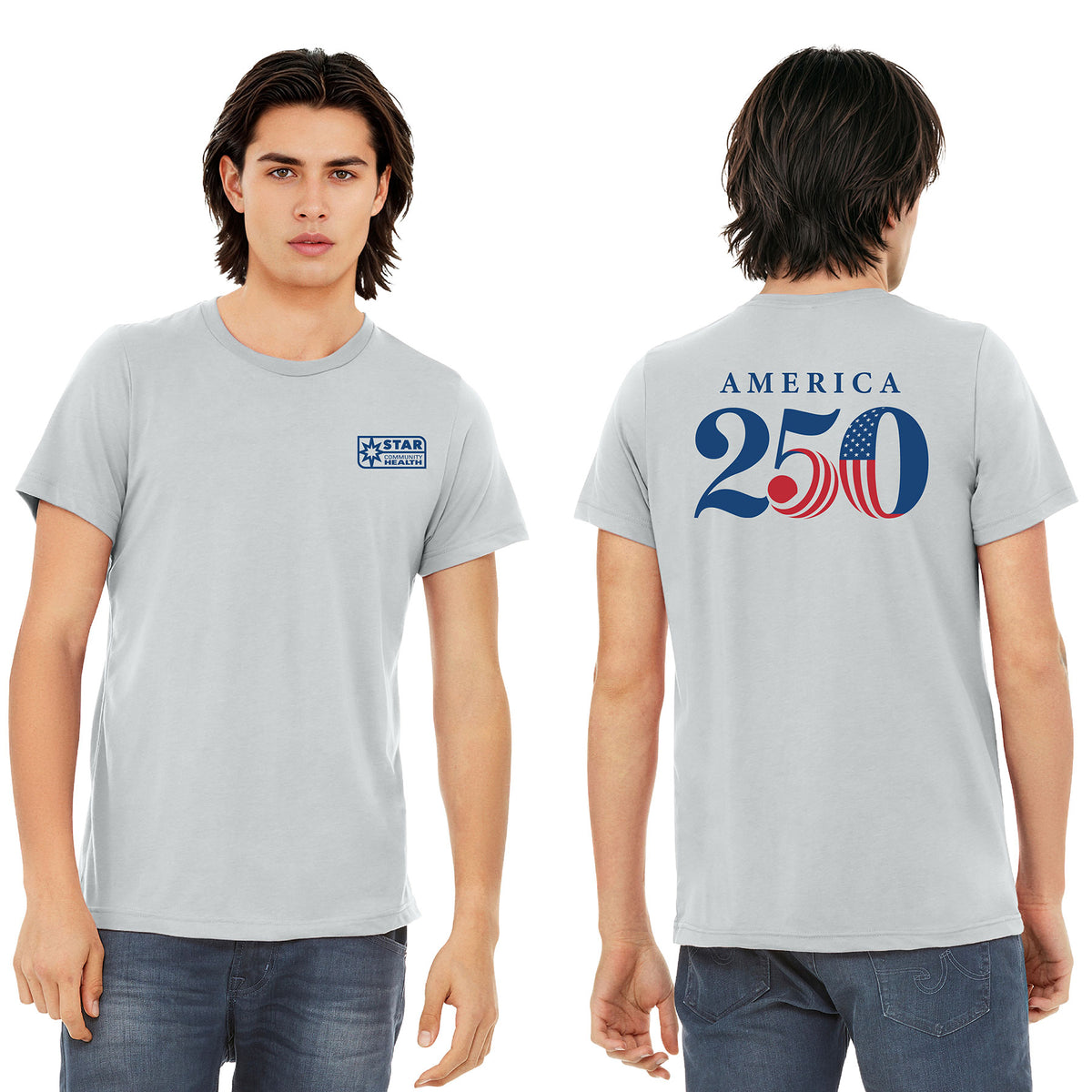 America 250th T-Shirts - BELLA+CANVAS Unisex Tri-blend Tee - BC3413