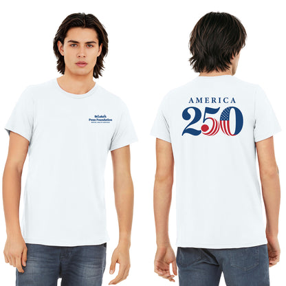 America 250th T-Shirts - BELLA+CANVAS Unisex Tri-blend Tee - BC3413