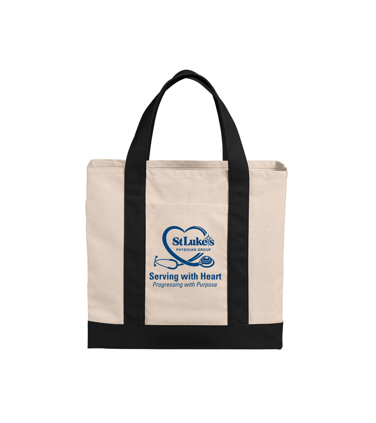 Port Authority Cotton Canvas Two-Tone Tote - BG429 - SLPG