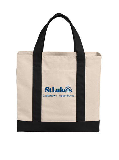Port Authority Cotton Canvas Two-Tone Tote - BG429 - Quakertown