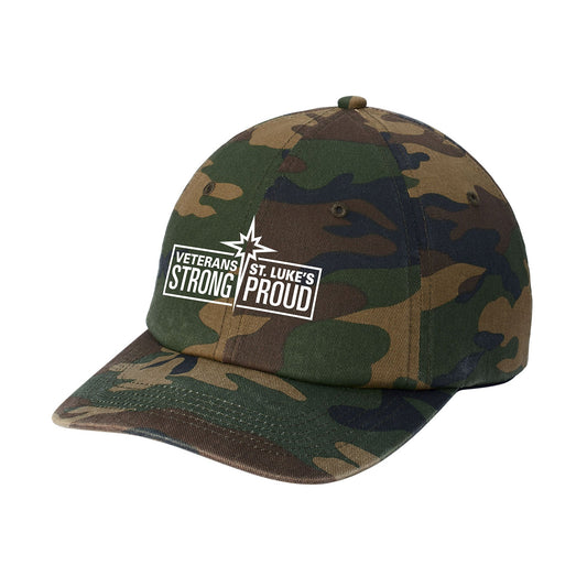 Port Authority Camouflage Cap - C851 - Veteran