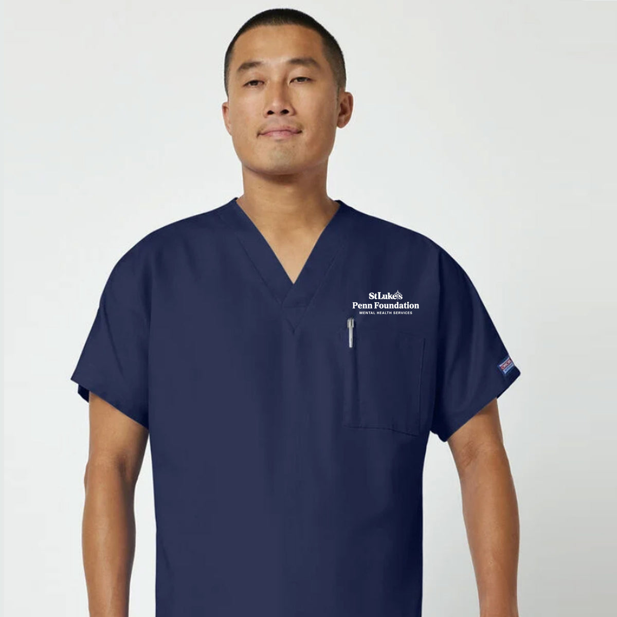 Unisex V-Neck 1-Pocket Scrub Top - CK-4777